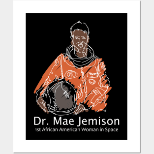 Historical Women in STEM! Dr Mae Jemison Posters and Art